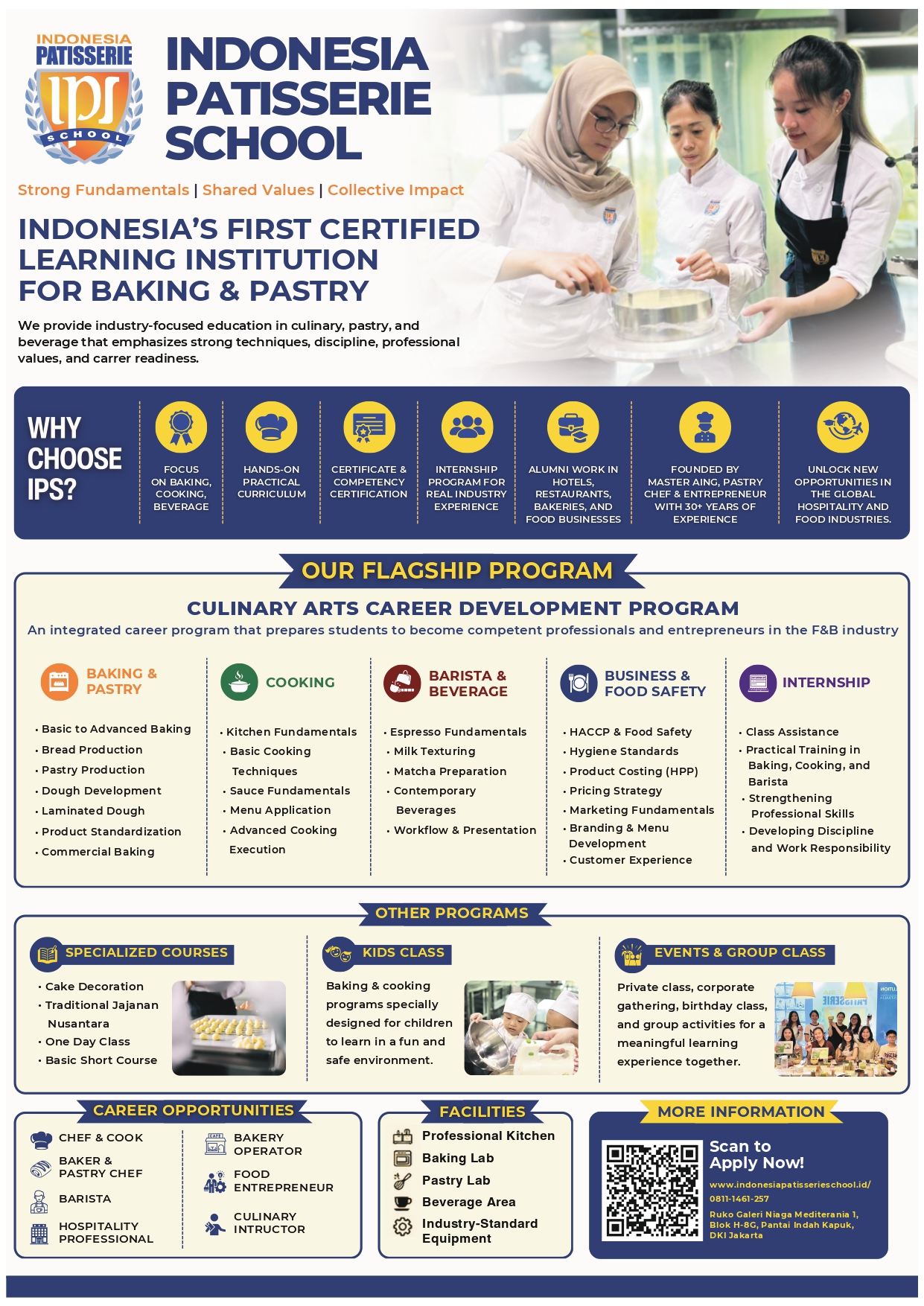 Indonesia Patisserie School - Program Brochure